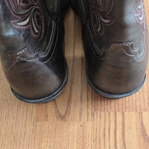 Ariat Black Cowboy Western Boots - Picture 8 of 9